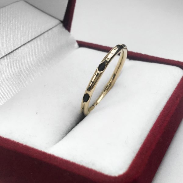 Anillo Pelo de Elefante Oro 18 K Unisex 1 Gramo - Imagen 2
