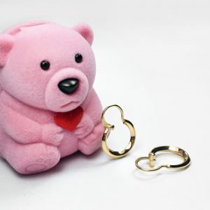 Par Aros Oro 18K Criollos 10 Mm 1 Gramo