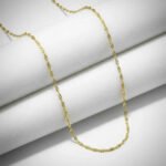Cadena Singapur Oro 18 K 50 Cm 1 Gramo