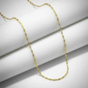 Cadena Singapur Oro 18 K 50 Cm 1 Gramo
