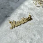 Dije Oro 18 K Nombre Personalizado 1 Gramo