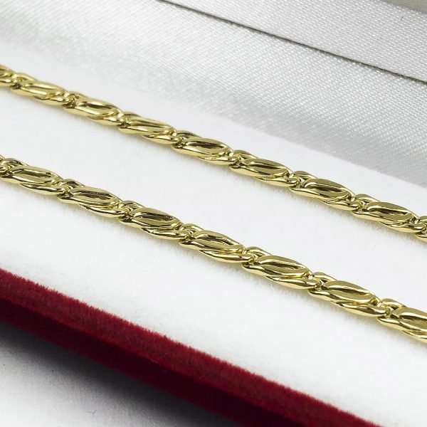 Cadena Espiga Oro 18 K 50 cm 4,2 Gramos - Imagen 2