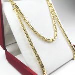 Cadena Espiga Oro 18 K 60 cm 5 Gramos