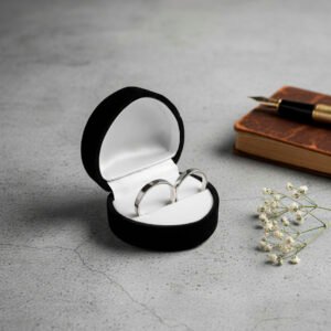 Par de Alianzas Plata 925 Clásicas Cinta Fina