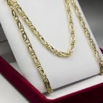 Cadena Espiga Oro 18 K 50 cm 8,5 Gramos