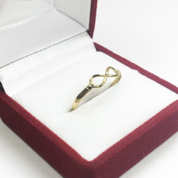 Anillo Oro 18 K Infinito Mujer Niña - Imagen 2