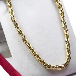 Cadena Pomerato Oro 18 K 60 cm 11.5 Gramos