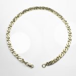 Pulsera Oro 18 K Espiga 3 Mm 22 Cm 3.6 Gramos
