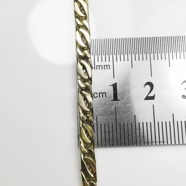 Pulsera Oro 18 K Espiga 3 Mm 22 Cm 3.6 Gramos - Imagen 2
