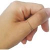 Anillo Oro 18 K Retorcido 0.6 gramos - Imagen 2