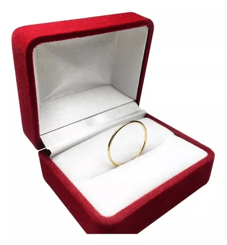 Anillo Mujer Oro 18k Hilo Liso Gramos – Newmar & Relojería