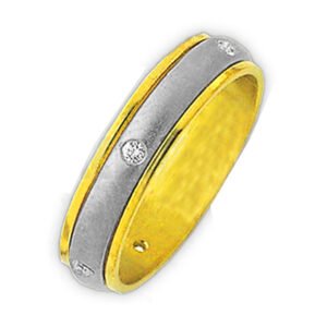 Par Alianzas Oro 18k Combinadas 9 Grs Casamiento Garantía