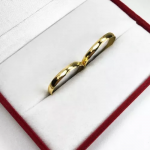 Par de Alianzas Clásicas Oro 18K 6 Gramos