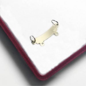 Dije Oro 18 K Percha 2 Nene Nena 0.4 Grs