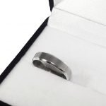 Par De Alianzas Plata Facetadas Compromiso Casamiento (1036)