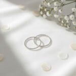Par De Alianzas Plata 925 Finas Hilo Retorcidos Casamiento
