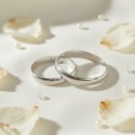 Par De Alianzas Plata 925 Finas Compromiso Casamiento