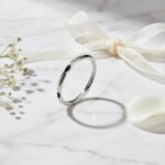Anillo Alianza Pelo De Elefante Plata 925