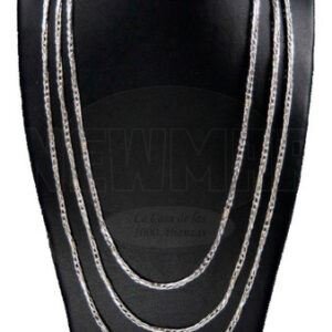 Cadenas De Plata 925 Y Oro 18 Kts Modelo Soga Hilo 1