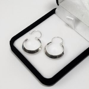 Par De Aros Plata 925 Argollas Criollos 14 Mm