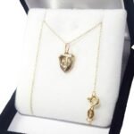 Conjunto Oro 18k Cadena 40 Cm+ Escudo River Chico Mujer Niño