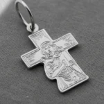 Dije Cruz Gauchito Gil Plata 925 Santo Medalla Religiosa