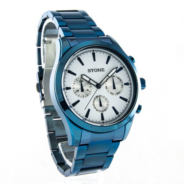 Reloj Pulsera Hombre Stone Calendario Sto1054ab