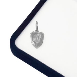 Dije Escudo Futbol Plata 925 Mediano