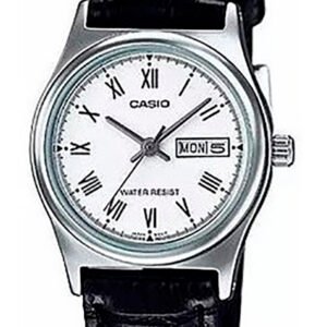 Reloj Casio Mujer Malla Cuero Calendario Ltpv006l-7b