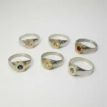 Anillo Bulgari Tipo Sello Con Piedra Color A Eleccion