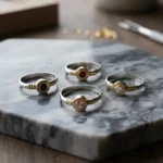 Anillos Bulgari Plata 925 Y Oro 18 Kilates Color A Eleccion