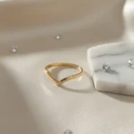 Anillo Para Mujer  Oro 18 Kilates En Pico