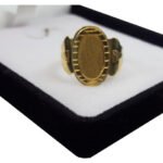 Anillo Oro 18 K Sello Cleopatra Mediano Nº2