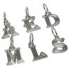 Dije Plata 925 Inicial Mediana Compu A Elección
