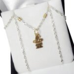 Conjunto Plata 925 Y Oro 18 K Para Mama Nene/a Milka Chico