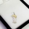 Conjunto Plata 925 Y Oro 18k Nene O Nena Sarakey - Imagen 2