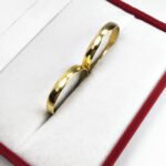 Par de Alianzas Clásicas Oro 18 K 4 Gramos el Par