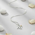 Conjunto Plata Y Oro Cadena + Dije Inicial Chica
