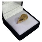 Anillo Sello Oro 18 K Corona Rolex 6.1 Grs Unico