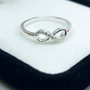 Anillo Plata 925 Infinito Con Piedras