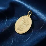 Dije Oro 18 Kts Medalla San Expedito