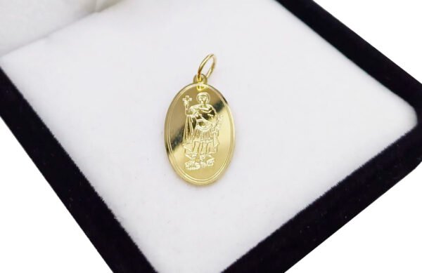 Dije Oro 18 Kts Medalla San Expedito