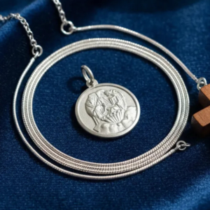 Medalla Religiosa Plata 925 De Comunion