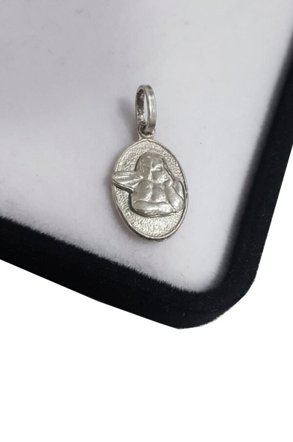 Conjunto Plata 925 Cadena Veneciana + Dije Angel San Rafael - Imagen 3