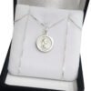 Conjunto Plata 925 Cadena + Dije Virgen