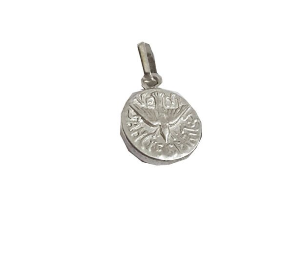 Conjunto Plata 925 Cadena + Dije Espíritu Santo Mini - Imagen 3
