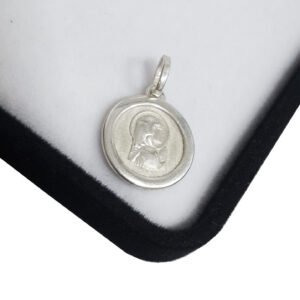 Dije Medalla Plata 925 Virgen Niña
