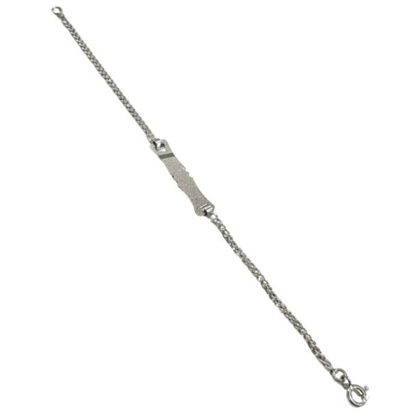 Pulsera Plata 925 Identidad Para Bebé Lisa Grumet - Imagen 5