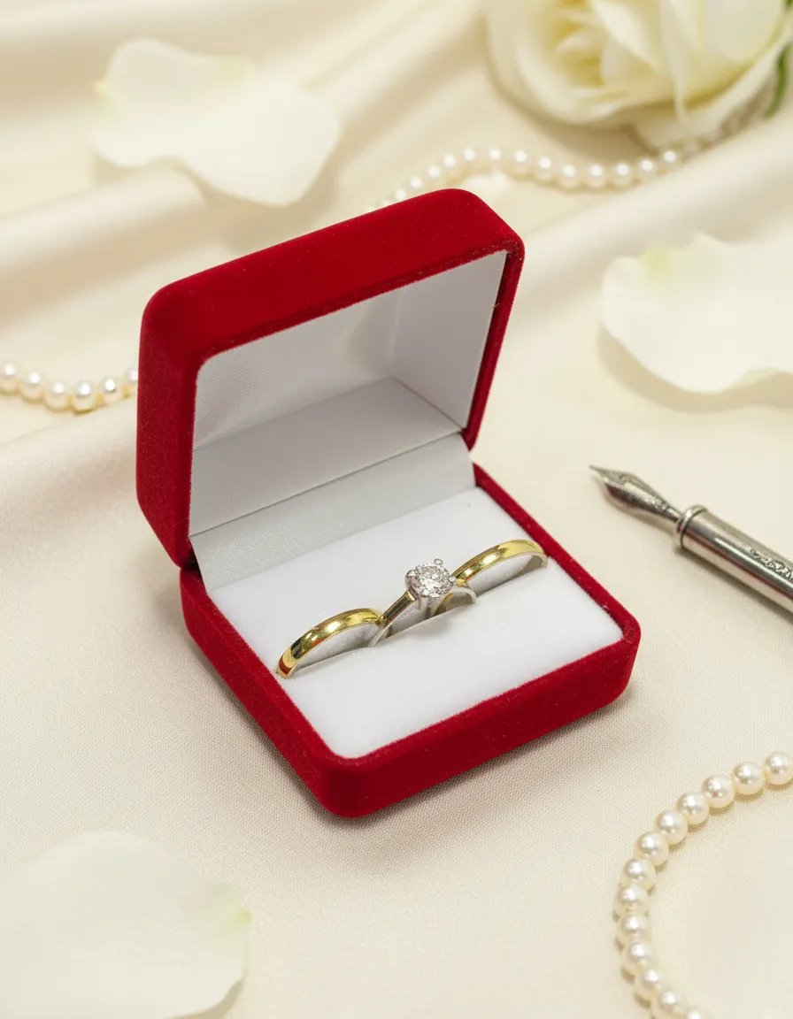 Alianzas Plata 925 Y Oro 18k 3mm Con Cintillo