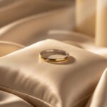 Alianza Plata Y Oro Anillo Casamiento 3 mm (La Unidad)